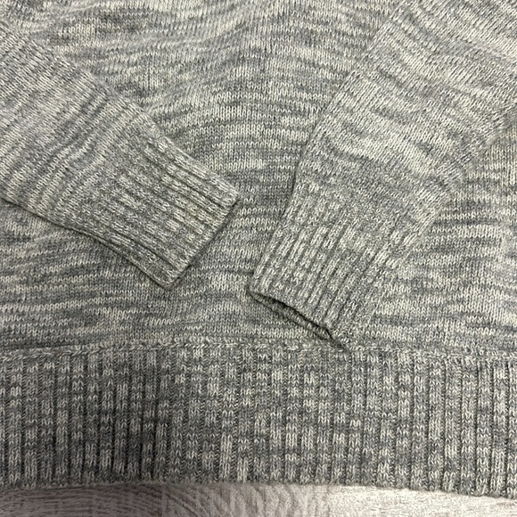 H&M Mens Collared Knit Buttons Preppy Gray Cardigan Sweater Small Wool Blend - Picture 6 of 9